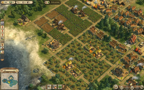 Anno 1404 layout.